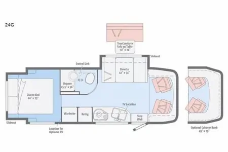 2017 Winnebago Navion 24G: Spacious w/ Flex Miles