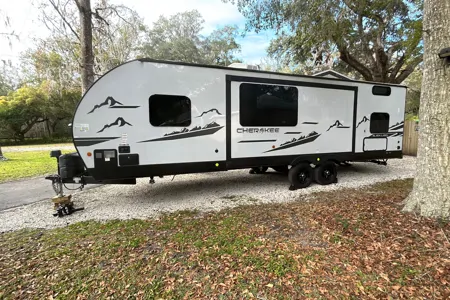 Teresa's Forest River Cherokee Black Label Travel Trailer