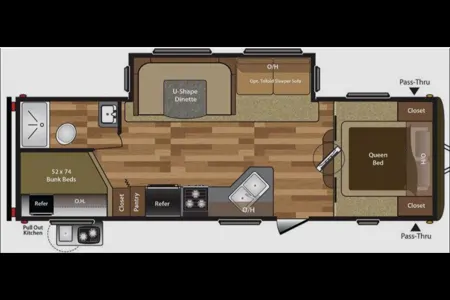 Walaa 's Keystone Hideout Travel Trailer