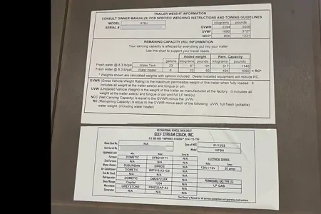 Gulf Stream Trailmaster 197BH Travel Trailer