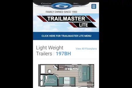 Gulf Stream Trailmaster 197BH Travel Trailer