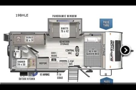 Family Bunkhouse Adventure Rig – Sleeps 6 with Outdoor Kitchen!