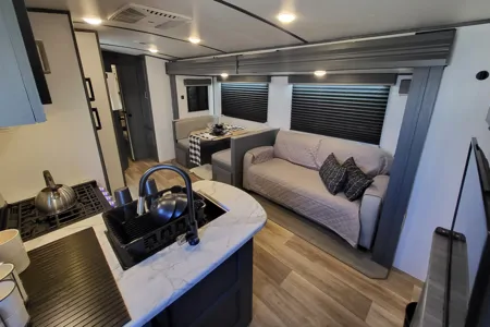 Rv Rentals Way Of Life's Keystone Bullet 2 bedrooms Perfect place for a family!B2