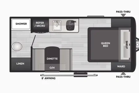 William's Coleman 17r Travel Trailer