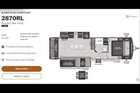 Ivan's Keystone 2870RL22 Travel Trailer