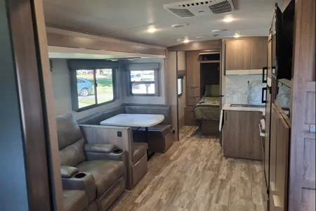 Spacious RV – Delivered, Setup & Stocked