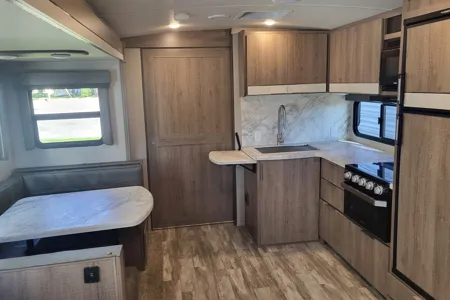 Spacious RV – Delivered, Setup & Stocked