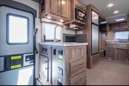 Milezero Rental's Entegra Odyssey Class C