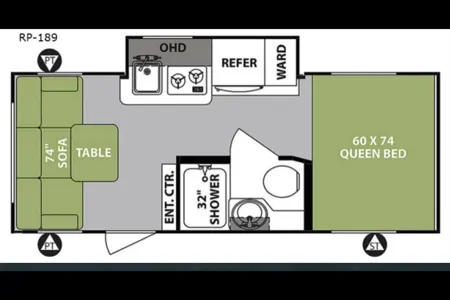 Carolina Dream RPOD 189 Travel Trailer