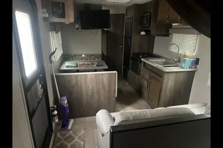 Stowers’s Family Bunkhouse Travel Trailer