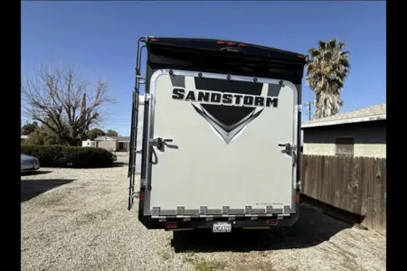 Raymond's Forest River Sandstorm 282SLR Toy Hauler