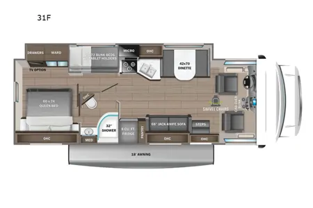 2022 Jayco Redhawk Sleeps 9 With Bunk Beds & Solar