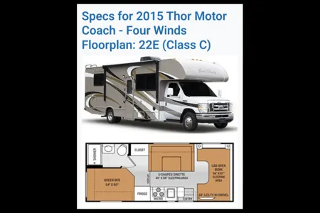 Thor Motor Coach Four Winds Classe C _ 2015