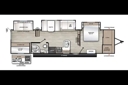 Eager Edgar's Expedition- 2022 Forest River 34BHTS Travel Trailer