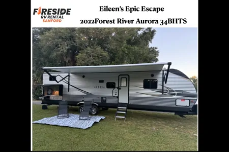 Eileen's Epic Escape- 2022 Forest River 34BHTS Travel Trailer