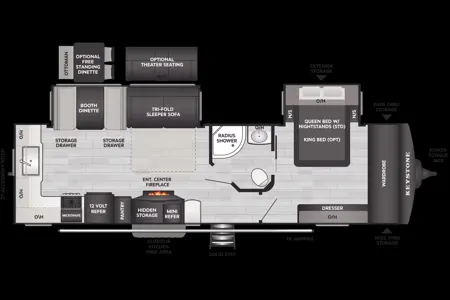 Larry's Keystone cougar Travel Trailer