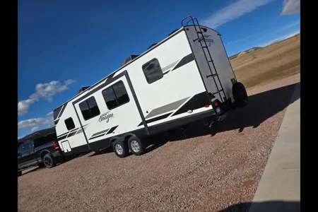 The luxurious Grand Design Imagine 2800 BH Travel Trailer