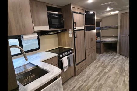 The luxurious Grand Design Imagine 2800 BH Travel Trailer