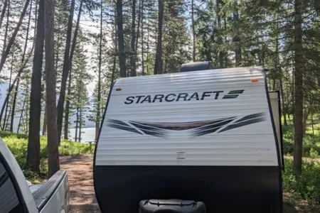 Cozy Couples Camper near Glacier - Pet Friendly!