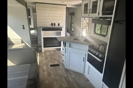 David's Keystone Hideout Travel Trailer 4 bunks