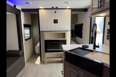 RVGo's Forest River Cherokee Grey Wolf Black Label Travel Trailer