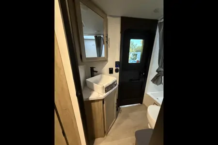 RVGo's Forest River Cherokee Grey Wolf Black Label Travel Trailer