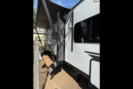 RVGo's Forest River Cherokee Grey Wolf Black Label Travel Trailer