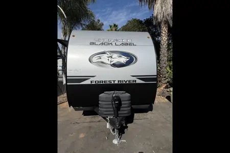 RVGo's Forest River Cherokee Grey Wolf Black Label Travel Trailer