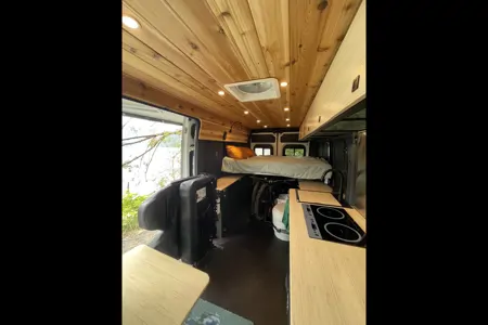 Olympic national park adventure campervan, SamaraVan family offgrid build