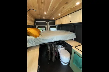 Olympic national park adventure campervan, SamaraVan family offgrid build