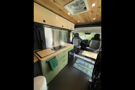 Olympic national park adventure campervan, SamaraVan family offgrid build