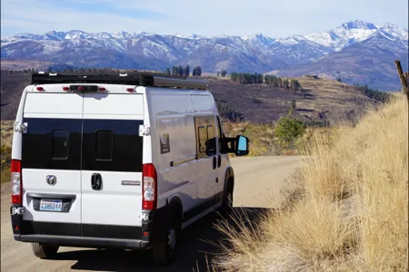 Olympic national park adventure campervan, SamaraVan family offgrid build