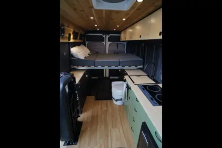 Olympic national park adventure campervan, SamaraVan family offgrid build