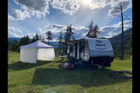 Bluestone Acres - The Viking Chariot | Jayco Jay Flight 23RB Travel Trailer