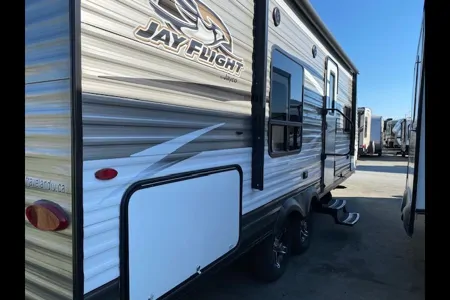 Bluestone Acres - The Viking Chariot | Jayco Jay Flight 23RB Travel Trailer