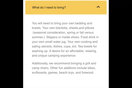 Unit #3 Lets Camp RV Rentals. Palomino Camping Adventure.