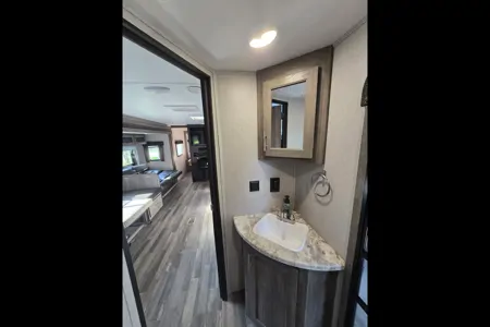 26' Forest River Vibe Bunkhouse – Sleeps 10, Outdoor Bathroom Access, Delivery Available!