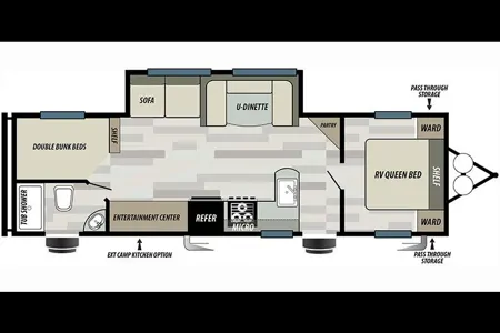 Rv Rentals Way of Life's Forest River Salem Cruise Lite (CCL1)