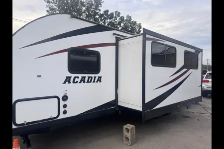 The Funky Forest River Acadia 29LT Travel Trailer