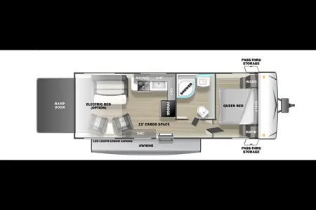 Joe's Forest River T24fs Toy Hauler