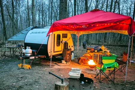 Cozy, Lightweight, Economical Teardrop Trailer -2023 Bushwhacker 10HD
