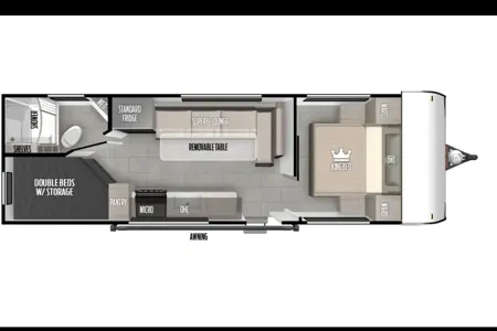 Krystal's Forest River 266BHLE Travel Trailer