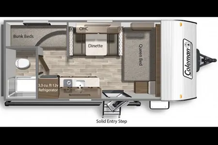 Say hello to"Sadie" - Coleman Dutchmen Travel Trailer