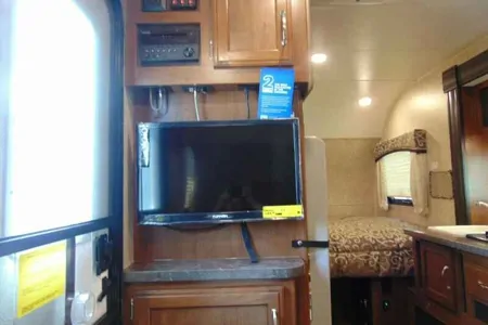 Light and Loaded Jayco Hummingbird.