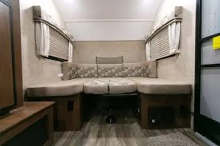 Light and Loaded Jayco Hummingbird.