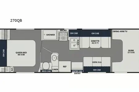 2021 Coachmen Leprechaun 270QB: Stylish Comfort!