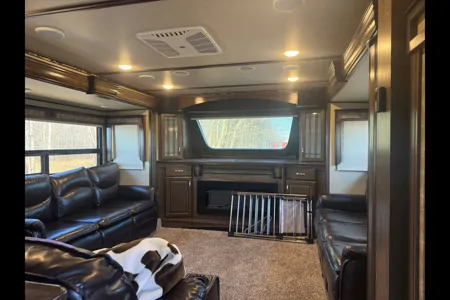 Jarrett's Grand Design Solitude 374TH Fifth Wheel