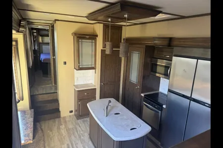 Jarrett's Grand Design Solitude 374TH Fifth Wheel
