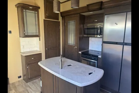 Jarrett's Grand Design Solitude 374TH Fifth Wheel