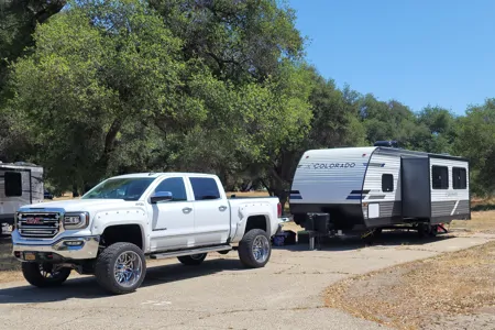 Family friendly travel trailer